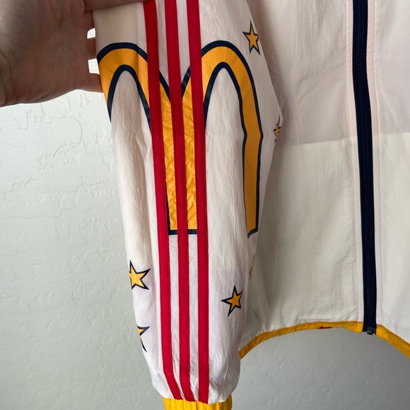 Adidas x Eric Emanuel McDonalds Basketball Warm-Up Jacket reversible NWT small - Picture 7 of 12